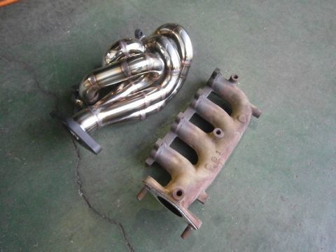 L700 エキマニタコ足ワンオフEF EJ ダイハツ等長
