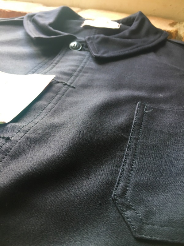 Black Moleskin Coverall \"Dead Stock\" and \"Mint Condition\" !!!_f0370108_13085229.jpg