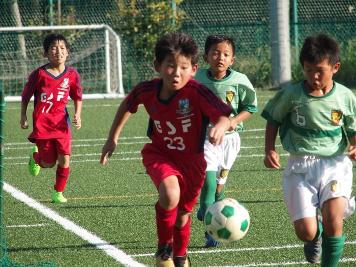 4年生　練習試合　対FC　ASAHI　Jr_a0109316_22224317.jpg