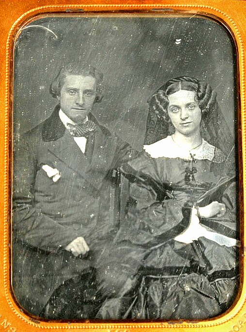 ドイツ 1850年代の女性とチャイナヘッドドールの髪型 : 【 conte