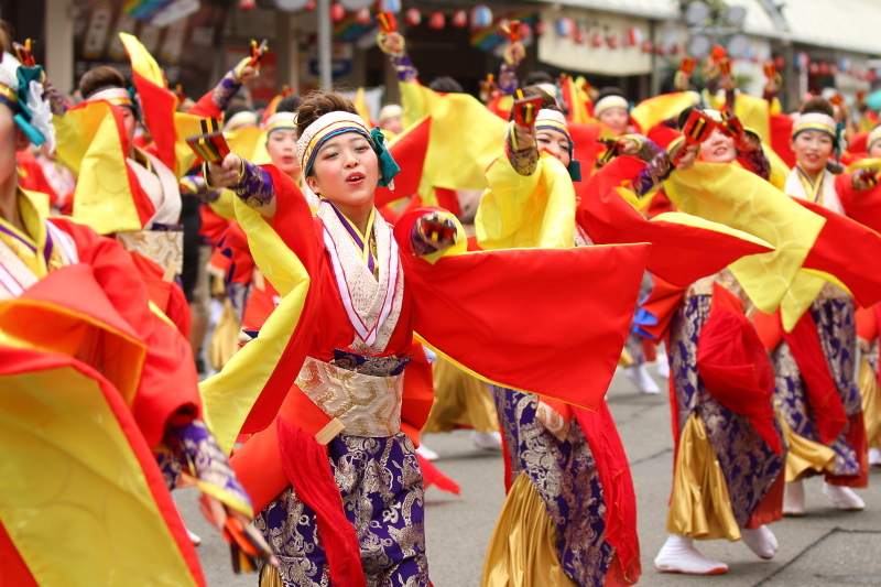 第65回よさこい祭り 本祭2日目 旭食品 その2_a0077663_06393052.jpg