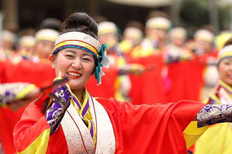 第65回よさこい祭り 本祭2日目 旭食品 その2_a0077663_06394892.jpg