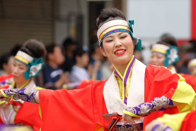 第65回よさこい祭り 本祭2日目 旭食品 その2_a0077663_06402032.jpg