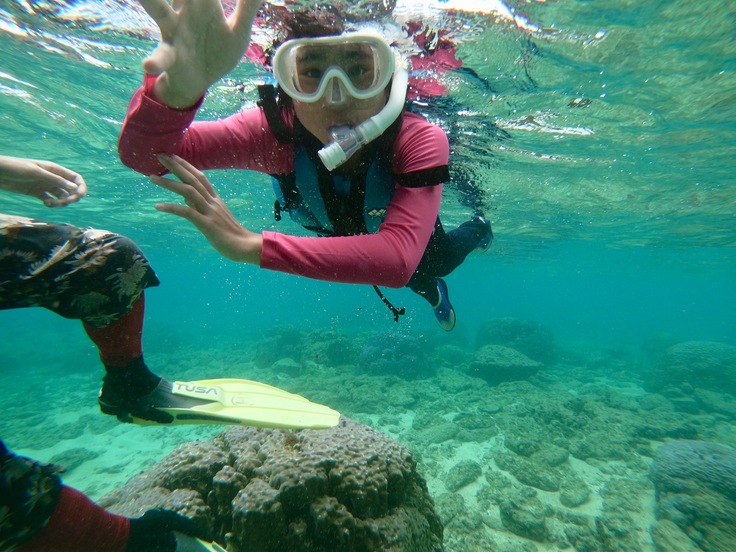 わんぱく冒険学校D〔３日目〕海の探検、とにかく真っ青で、どこまでも透き通る海が広がっていました！_d0363878_17155483.jpg