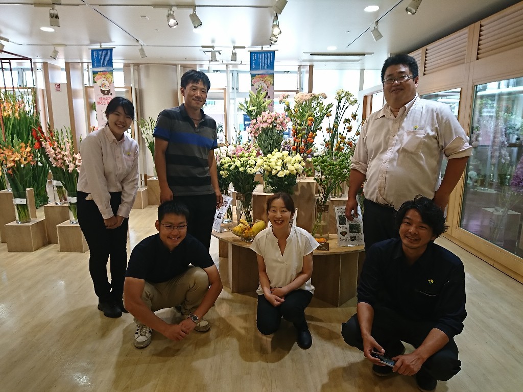 秋商材展示 Inなにわ花いちばさま Ja上伊那花き部会 最新ニュース