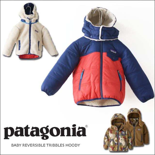 patagoniaリバーシブルトリブルズフーディ　ベビー