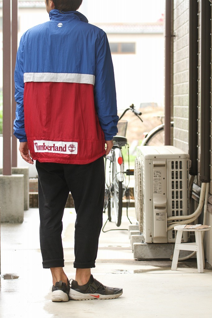TIMBERLAND ハーフジップナイロンジャケット : Import Select
