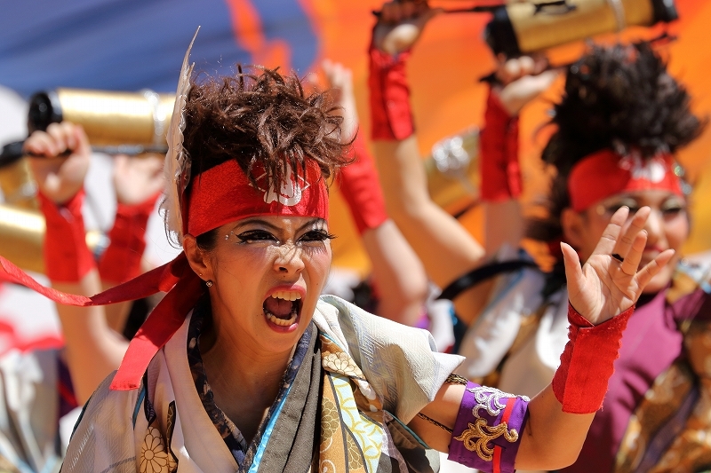 ド・迫力のダンスパフォーマンス集団 迫ーHAKUー (スーパーよさこ2018)_b0291402_16160687.jpg