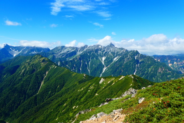 パノラマ銀座コース　燕岳・大天井岳・常念岳縦走　ピﾂクアップ編_d0170615_10412788.jpg