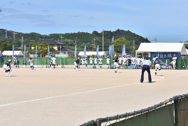 鳥取全中初日 日出VS甲山②_b0249247_16335517.jpg
