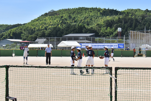 鳥取全中初日 日出VS甲山②_b0249247_16342755.jpg