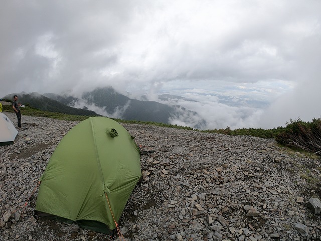 2018年北アルプス縦走～蝶ヶ岳編～_e0151447_23433817.jpg