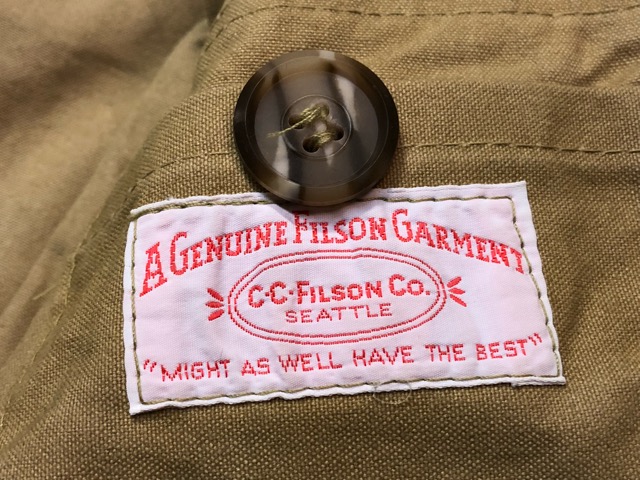 9月1日(土)大阪店秋物スーペリア入荷!!#6 C.C.FILSON CO編!Wool&WaxCotton!!(大阪アメ村店)_c0078587_22305091.jpg