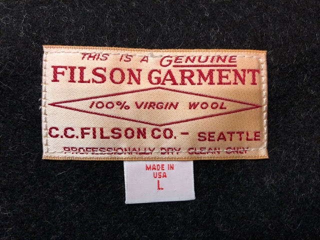 9月1日(土)大阪店秋物スーペリア入荷!!#6 C.C.FILSON CO編!Wool&WaxCotton!!(大阪アメ村店)_c0078587_2281990.jpg