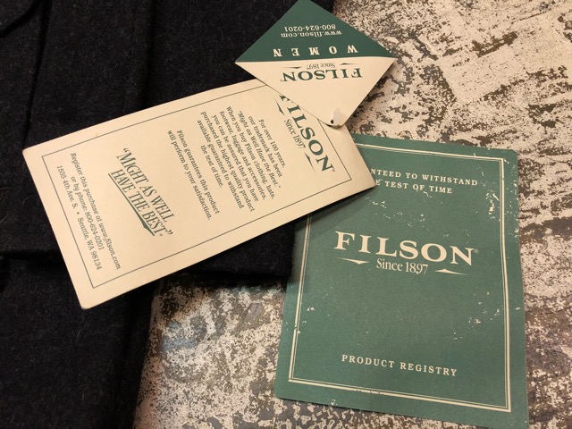 9月1日(土)大阪店秋物スーペリア入荷!!#6 C.C.FILSON CO編!Wool&WaxCotton!!(大阪アメ村店)_c0078587_2292220.jpg