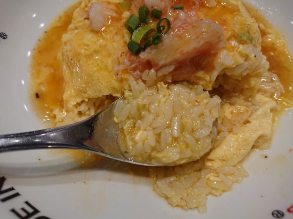 8/30 かに玉チャーハン¥820@かにチャーハンの店ecute立川店_b0042308_00055707.jpg