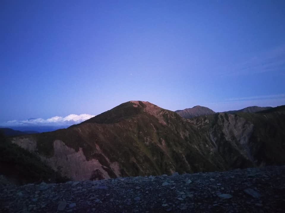 TJAR2018　6日目　仙丈ケ岳～荒川岳の登りはじめ_a0222663_14534311.jpg