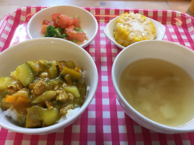 8月31日の給食_c0293682_17331480.jpg