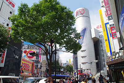 8月31日㈮の109前交差点_b0056983_11583895.jpg