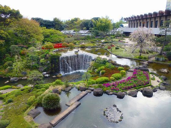 日本庭園内にも 赤坂 ニューオータニのヘアサロン大野ザメイン店ブログ