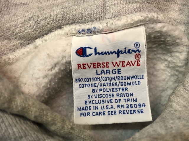 9月1日(土)大阪店秋物スーペリア入荷!!#9 Champion\"Reverse Weave\"編!DoubleFace!!(大阪アメ村店)_c0078587_17312679.jpg