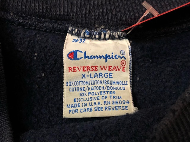 9月1日(土)大阪店秋物スーペリア入荷!!#9 Champion\"Reverse Weave\"編!DoubleFace!!(大阪アメ村店)_c0078587_17385547.jpg