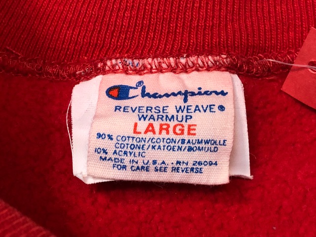 9月1日(土)大阪店秋物スーペリア入荷!!#9 Champion\"Reverse Weave\"編!DoubleFace!!(大阪アメ村店)_c0078587_18441583.jpg