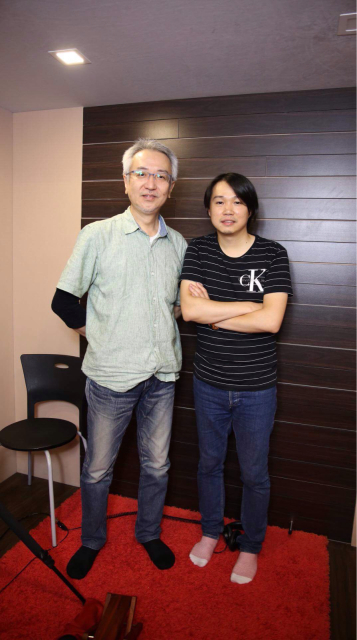 台北の王さんのスタジオ「朝思木響」にてPV撮影とコラボ録音_a0334793_16562274.jpg