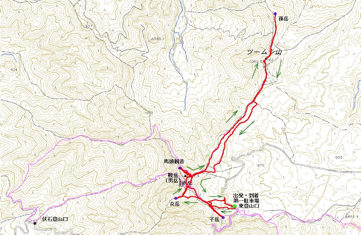 鞍岳ファミリー 休日の山登り 鞍岳ファミリー 休日の山登り