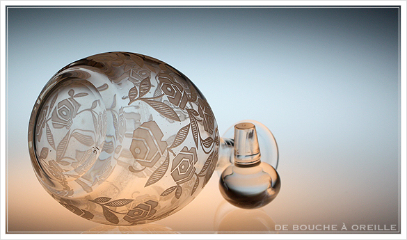 バカラ フォントネイ Baccarat \"Fontenay\" アンティーク オールド バカラ ローズ Carafe 小さなカラフ_d0184921_16411314.jpg