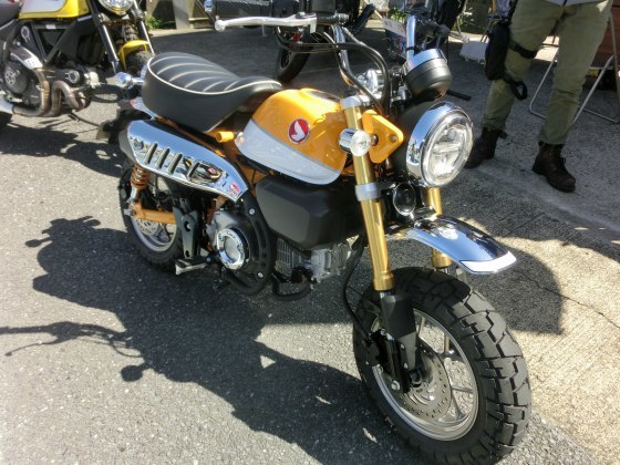 ホンダ、モンキー125の試乗_e0045768_20192325.jpg