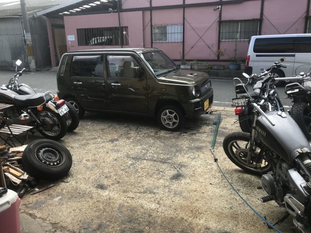 SR400 カスタム スッテップ交換!_a0164918_18372055.jpg