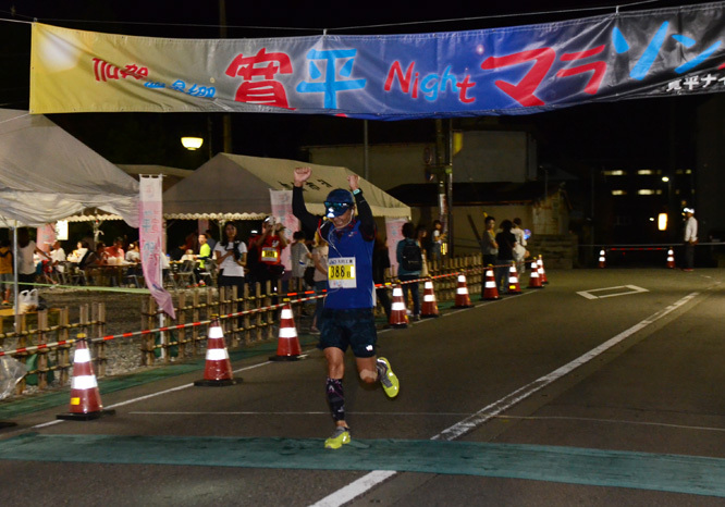 ゴール！　加賀温泉郷　寛平ナイトマラソン2018_d0095673_10050826.jpg