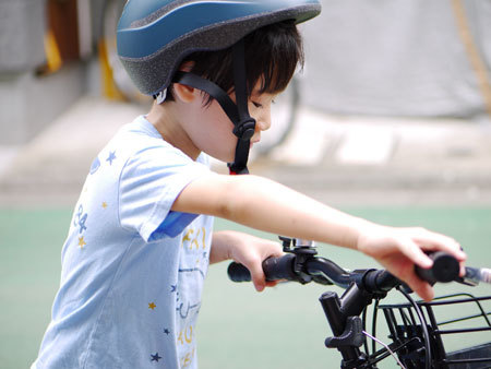 6才の誕生日には、自転車を_b0147611_09232229.jpg