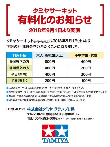 京商ほどじゃないけどタミヤも大変だ 神聖はるさめ王国