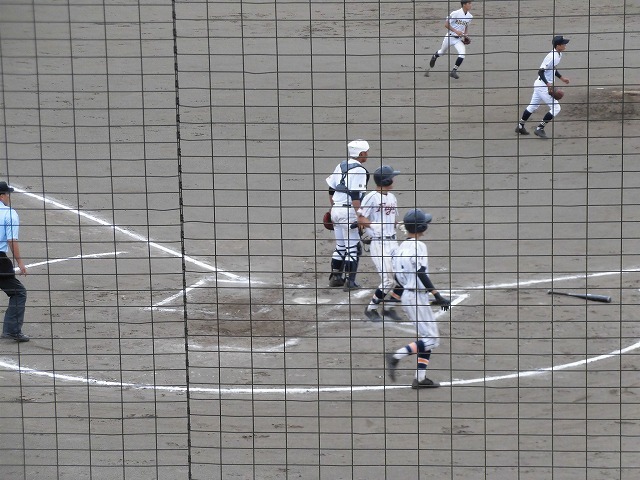 東部5位で富士市立高校野球部が、秋の県大会出場決定! in裾野球場_f0141310_07174524.jpg