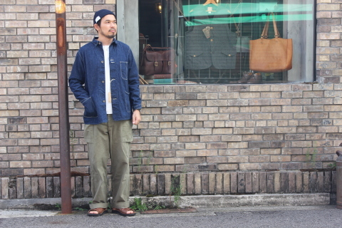 「orSlow」 生地から魅了される\"2 POCKET CARGO PANTS\" ご紹介_f0191324_08394566.jpg