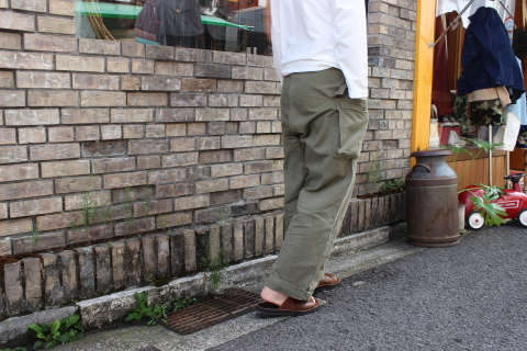 「orSlow」 生地から魅了される\"2 POCKET CARGO PANTS\" ご紹介_f0191324_08403504.jpg