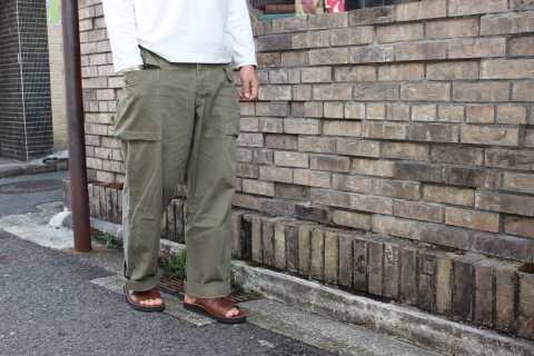 「orSlow」 生地から魅了される\"2 POCKET CARGO PANTS\" ご紹介_f0191324_08404544.jpg