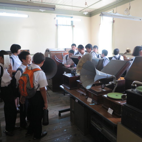 白鷹町立白鷹中学校様が重文本館をご見学_c0075701_15080442.jpg