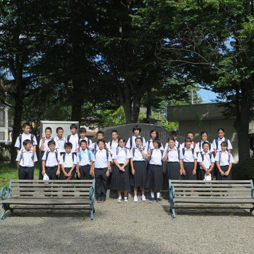 白鷹町立白鷹中学校様が重文本館をご見学_c0075701_15082329.jpg