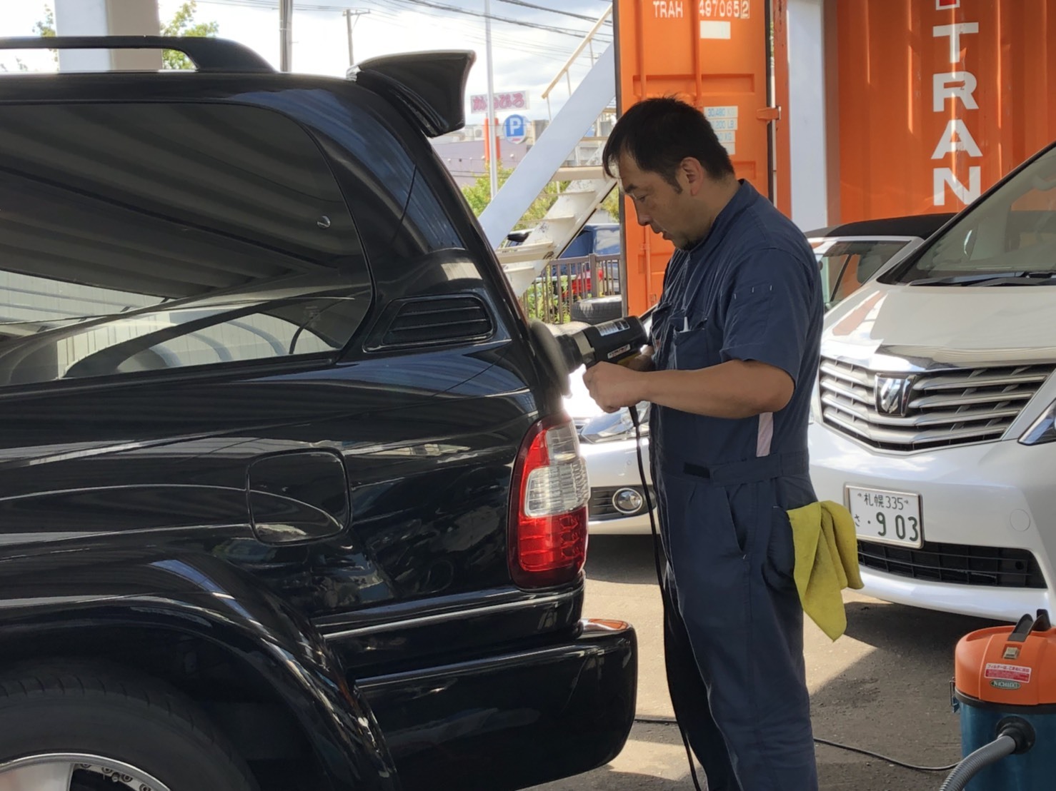 9月05日(水)TOMMY本店ブログ♪ ランクル80 VXリミテッド H7年 パールⅡ ランクル ハマー アルファード_b0127002_17500966.jpg