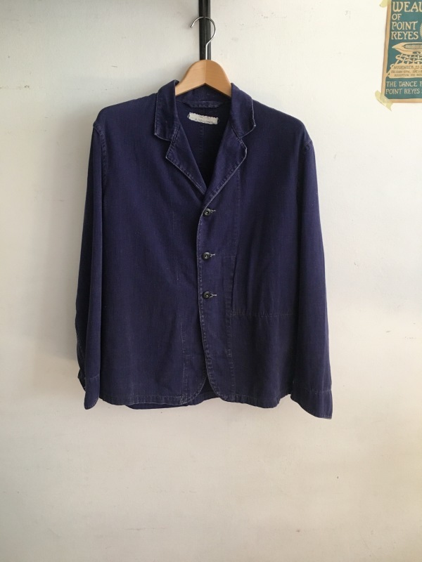 美品 イギリス製 hold fast ホールドファスト ワークジャケット Special Piece】40s-50s HOLDFAST LAPELED WORK JACKET
