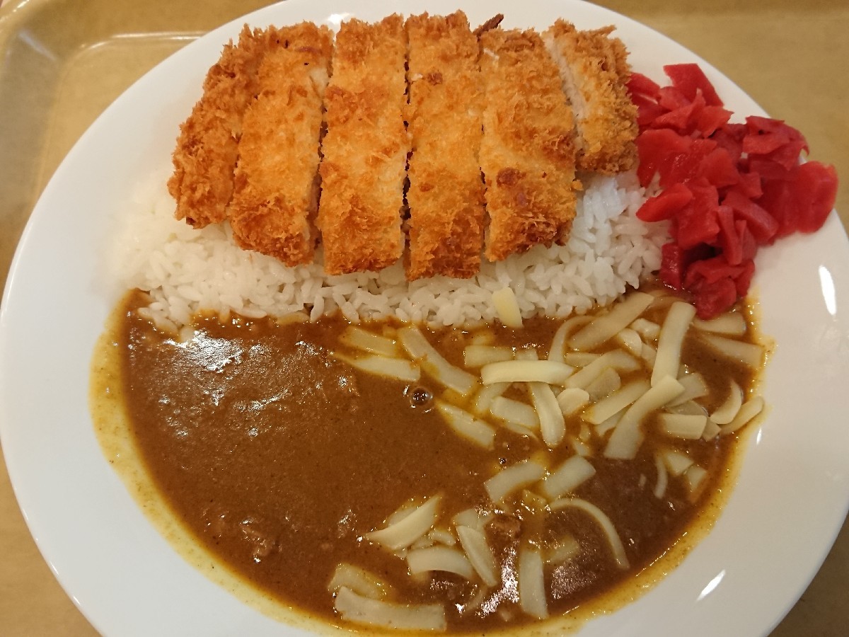 9/6  カレーショップC&C京王高幡SC店  三元豚のロースカツカレー辛口大盛チーズ_b0042308_19141386.jpg