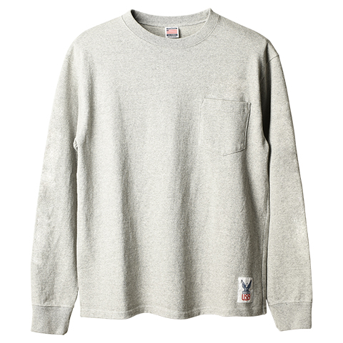 Standard California Made in USA Heavyweight Pocket Long Sleeve T delivery!!_f0020773_18585560.jpg