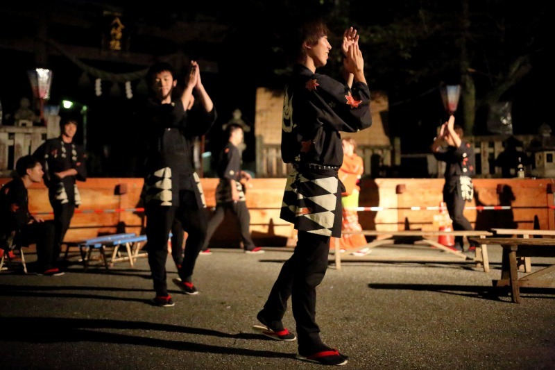 おわら風の盆 2018 真夜中の八幡社で その1_c0196076_21450768.jpg