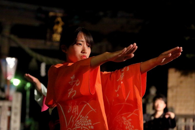 おわら風の盆 2018 真夜中の八幡社で その1_c0196076_22422050.jpg