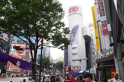 9月6日㈭の109前交差点_b0056983_17063006.jpg