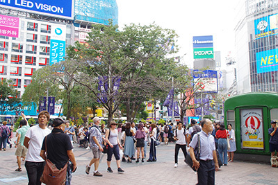 9月6日㈭の109前交差点_b0056983_17063134.jpg