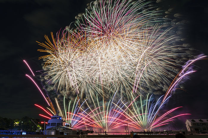 横浜 八景島シーパラダイス 花火シンフォニア エーデルワイスブログ